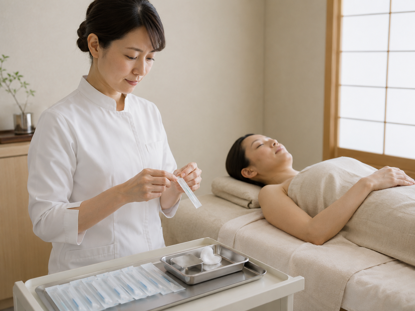 安全に鍼灸を受けていただくために 安全に鍼灸を受けていただくために